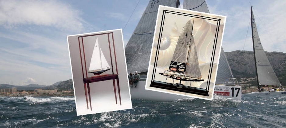 Marinemalerei mit klassischem Segelschiff von Nautical Arts